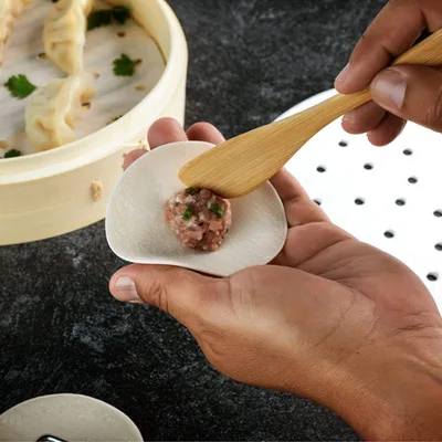 Estick Mini Kitchen Dim Sum Food Cheap Custom Logo Wholesale Modern Style Chinese Fresh Natural Bamboo Steamer Set With Lid