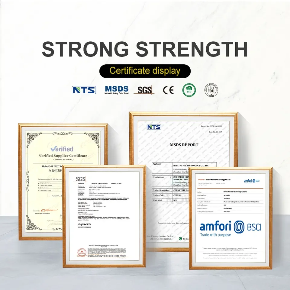 Fast Shipping Premium Quality Low Tracking Strong Clumping Biodegradable Tofu Cat Litter