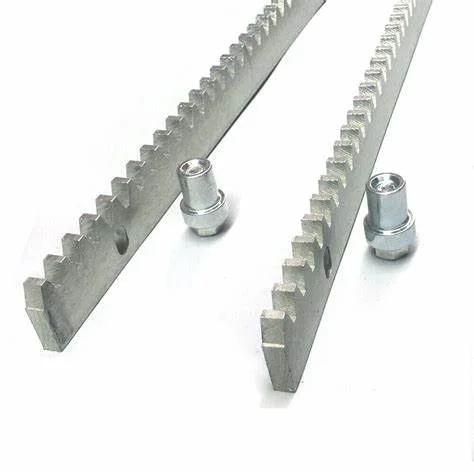 High Quality 2 4 6 Lugs Automatic Sliding Gate Operator M4 Steel Door Gear Rack For Gate Kits Door Opener