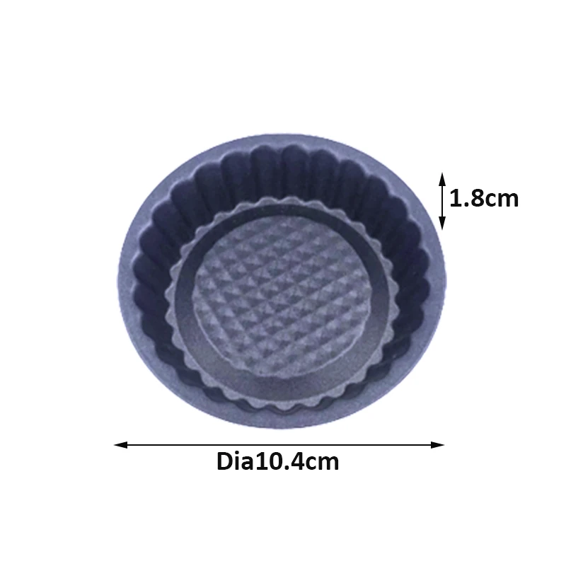 Mini Non-stick Fluted Cake Baking mold And Bundtlet Bavarois Brownie Pan Mold For Kids Baking Mold Pan