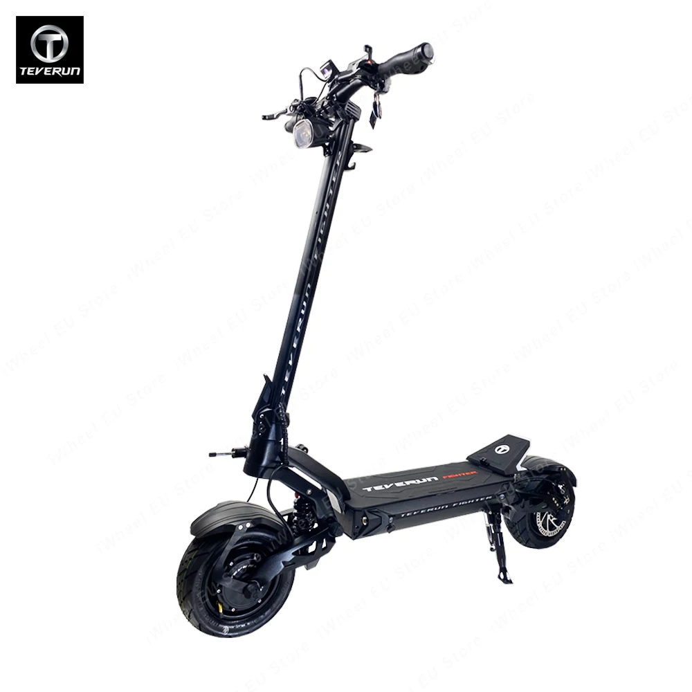 New Arrival Teverun Fighter 11+ High Quality TFT display Adult Folding eScooter 60V 35Ah  5000W  Electric Scooter