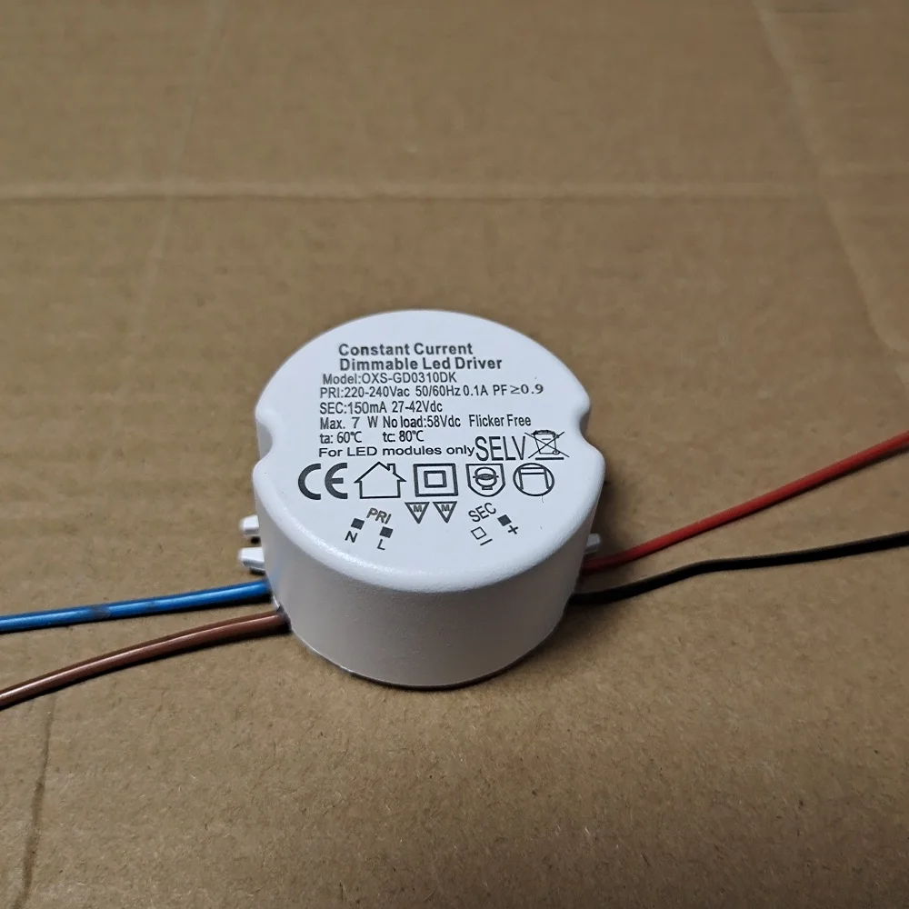 Светодиодный драйвер с регулируемой яркостью 7 Вт 10 15