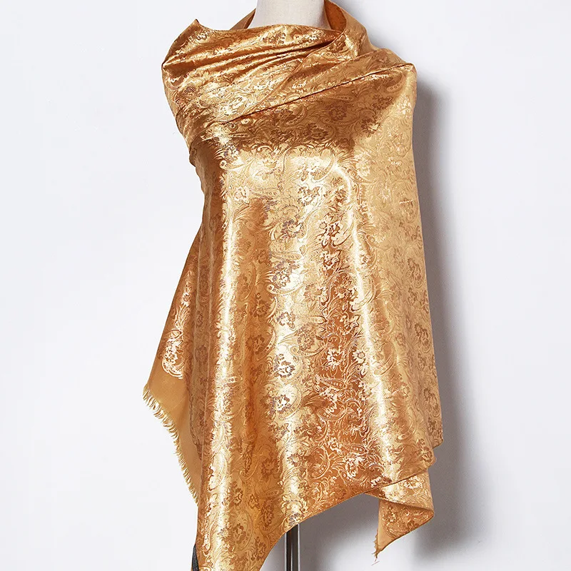 Custom shawl paisley jacquard shawl thai scarf silk scarves