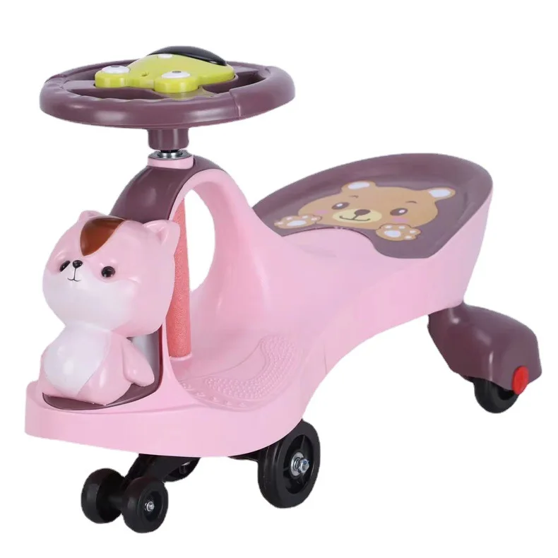 Manufacturer Wholesale Turn Rotating rotation swing car machines indoor Kids  Wiggle Twist Car