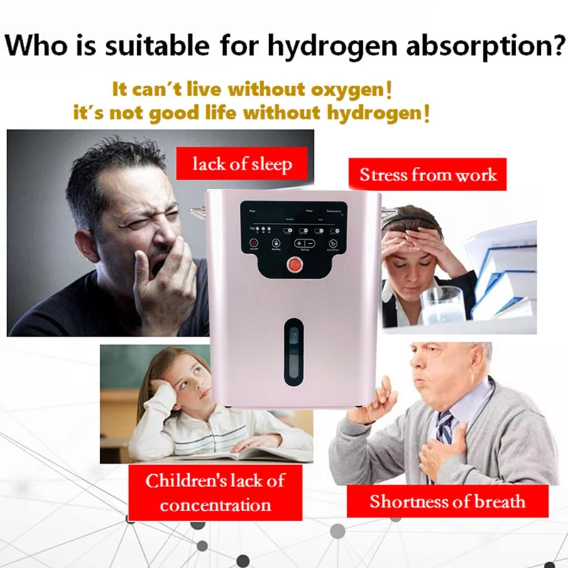 Suyzeko 99.99% SPE hydrogen concentration low noise hydrogen generator for home use