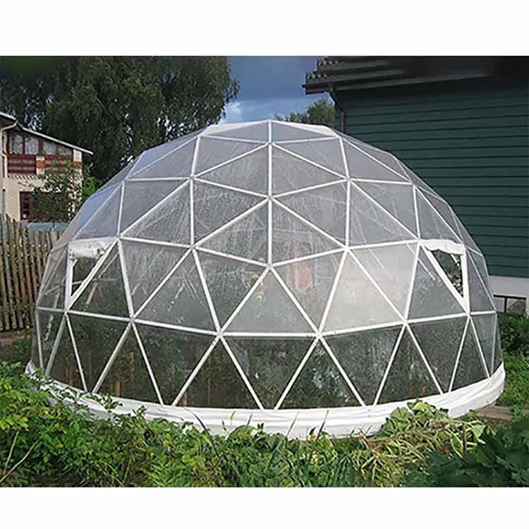 4*4m Outdoor aluminium alloy garden igloo dome tent transparent bubble