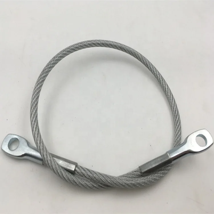 steel wire rope Anti Corrosion 1*19 7*7 7*19 galvanized steel wire rope lifting slings with hook Steel Wire Rope Galvanized