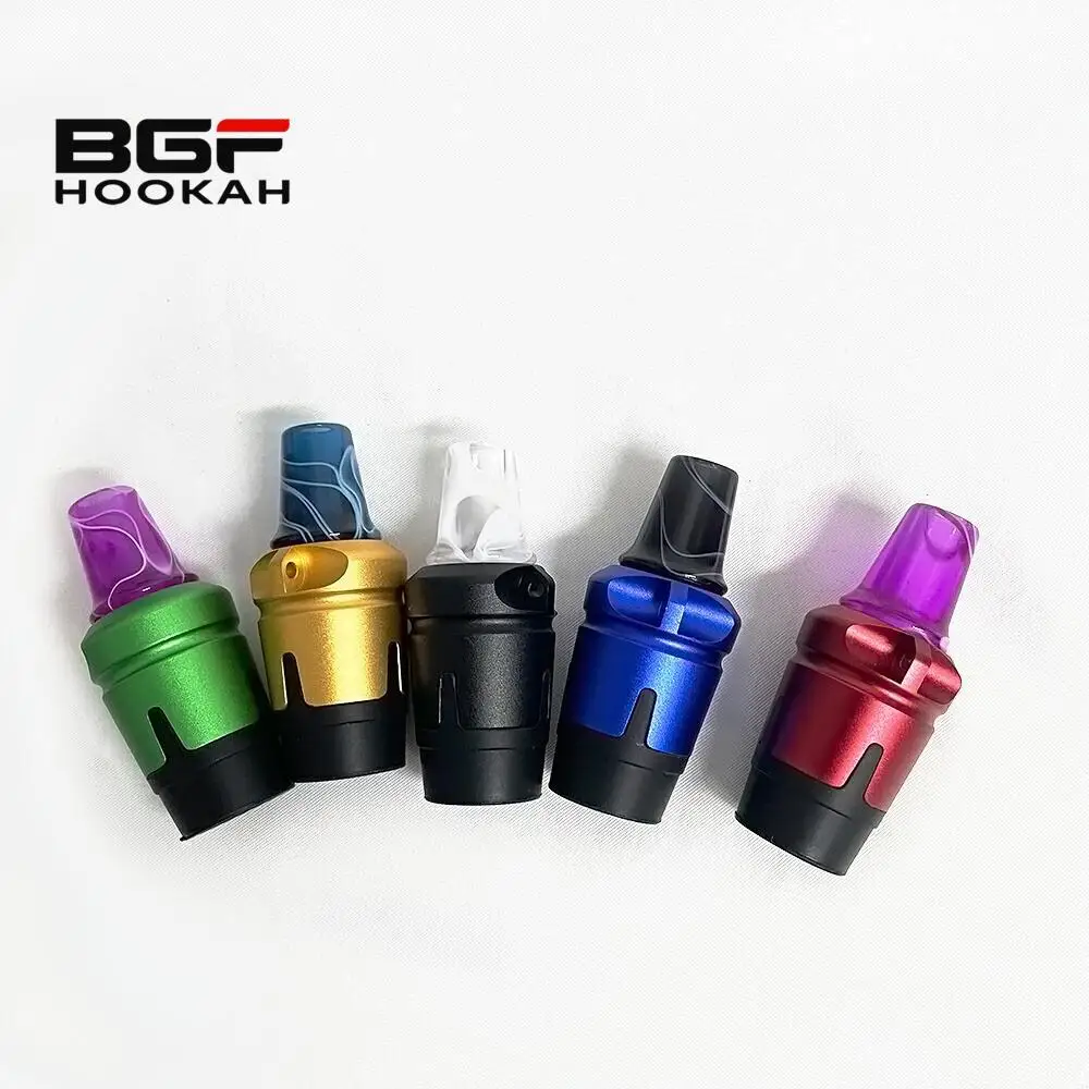 New Arrival Premium Aluminium Resin Mouthpiece Narguile Cachimbas Boquillas Mouthpieces/ Hookah Tips /Shisha Mouth