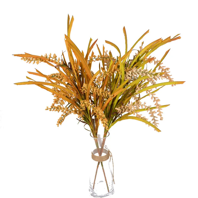 Factory direct wedding home decoration crepe paper wall artificial eucalyptus flower