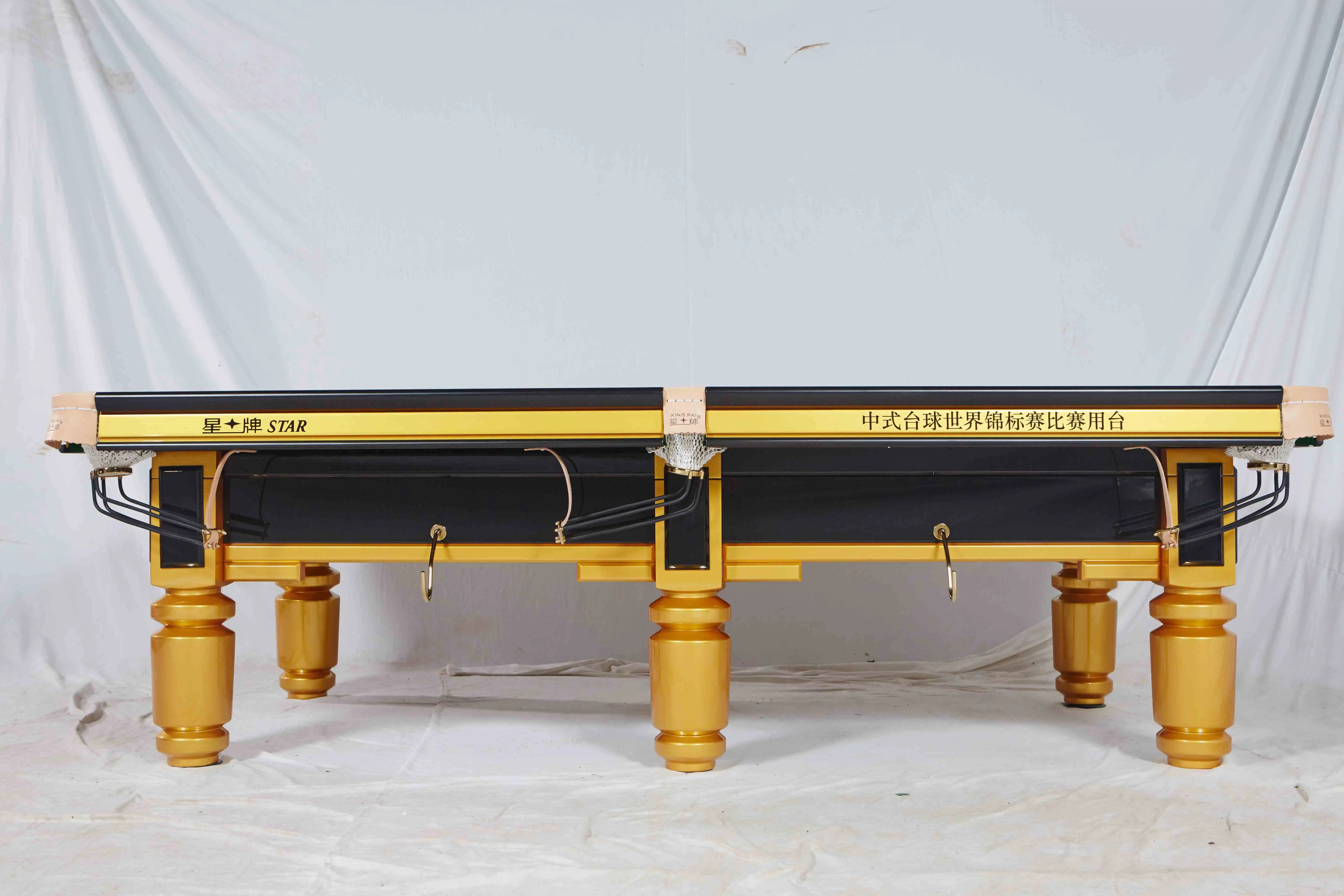 CBSA Golden Tournament Chinese pool table XW110-9A original pool table supplier