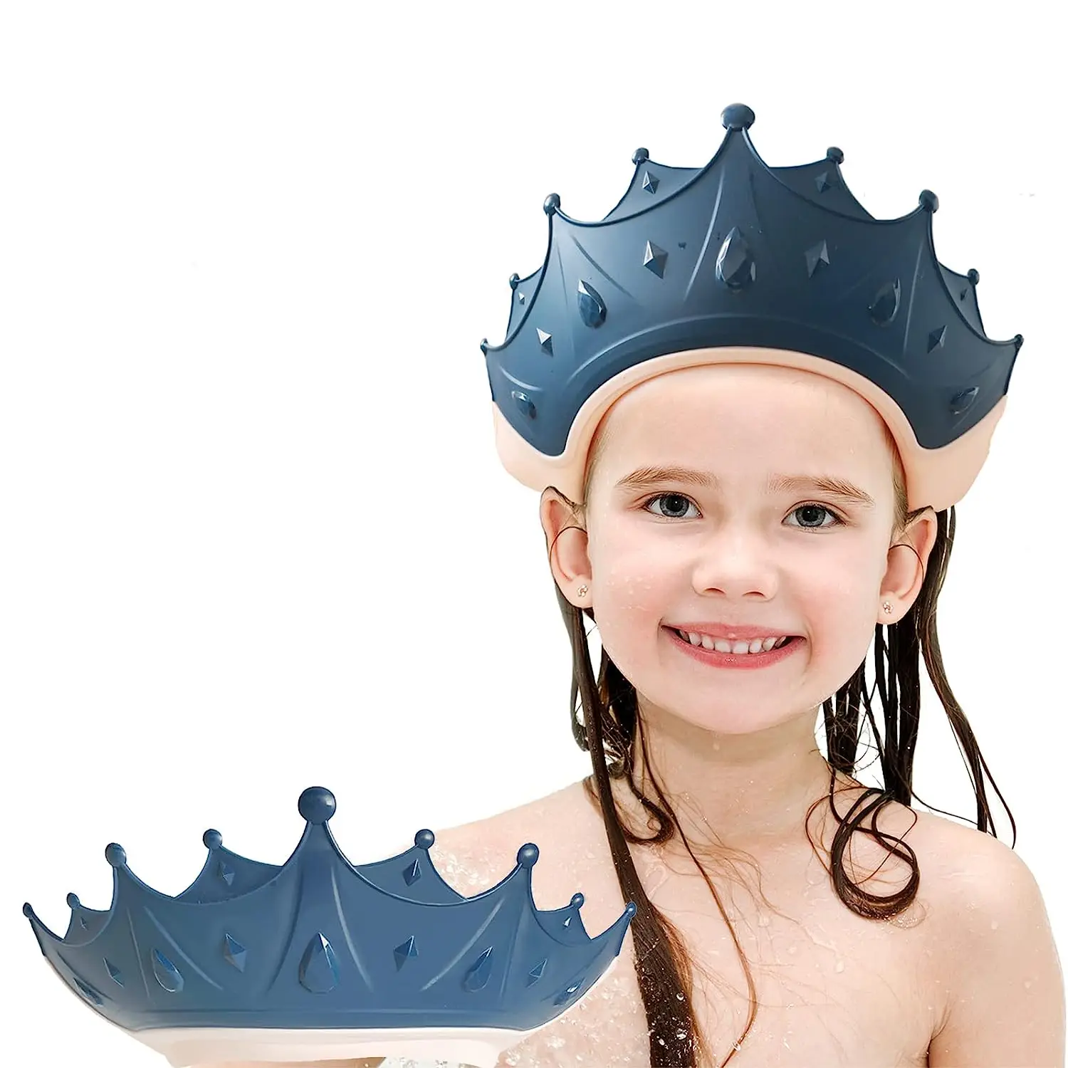 Soft Baby Shower Adjustable Cap for Washing Hair Toddler Bathing Shampoo Shower Protection Hat