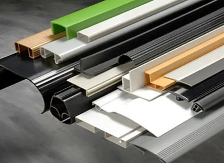 Customized Size PVC Extruded Plastic Profile