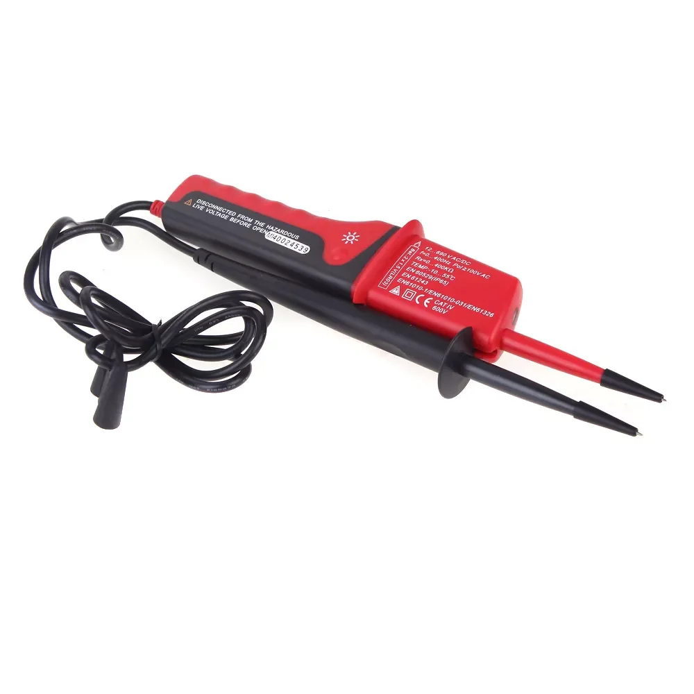 UT15C Waterproof Digital Voltage Meter 24V~690V Voltage Testers LED AC / DC Voltmeter Indicator Auto Test Multimeter