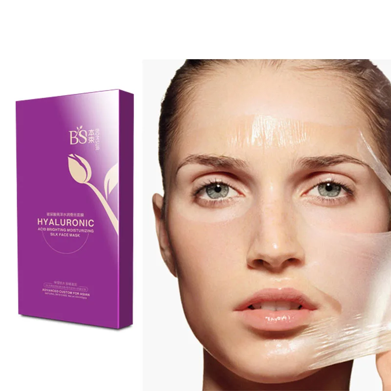 Омоложение кожи увлажняющая Гиалуроновая кислота увлажняющая листовая маска для лица