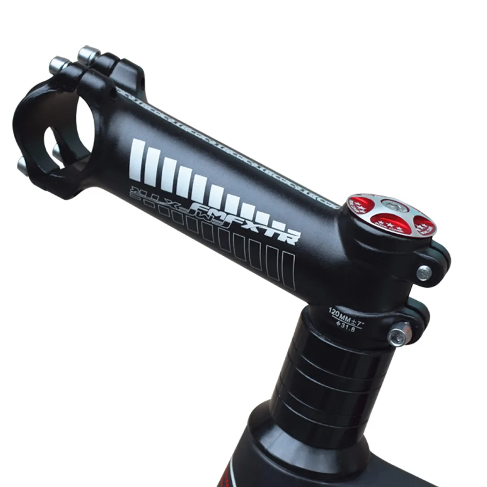 FMFXTR Ultralight Bicycle Stem Mountain Bike Stem Handlebar Stem MTB Road 31.8mm 7 Degree 50/60/70/80/90/100/110/120mm Bicycle