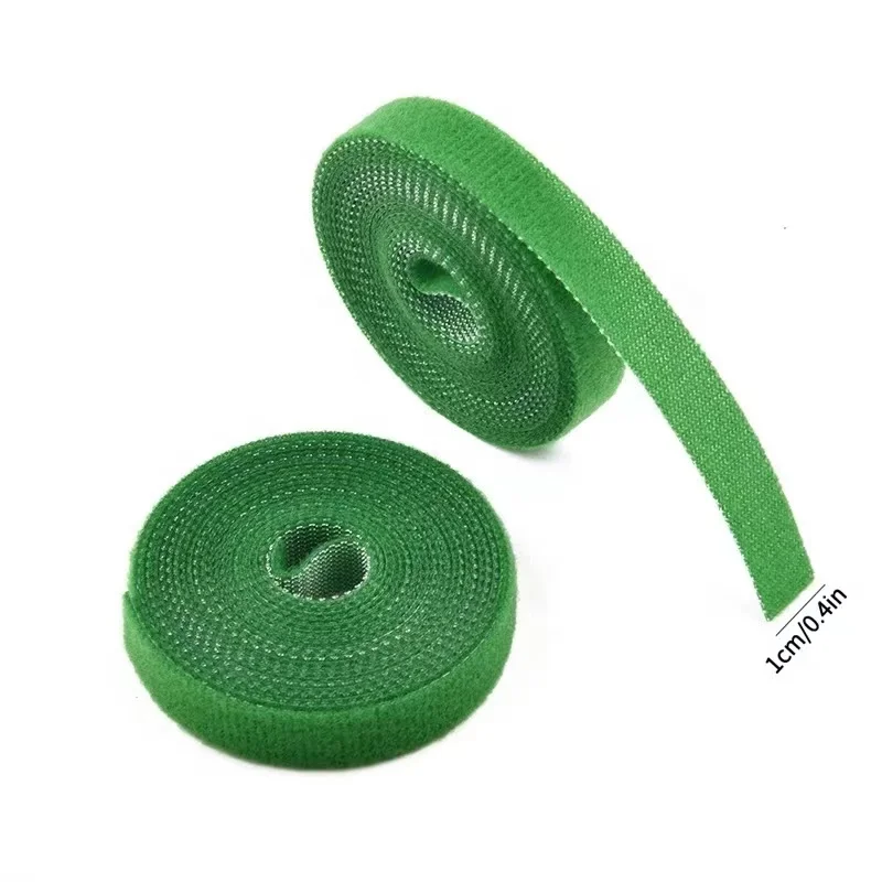 green hook loop tape for plants strips with adhesive cable ties hook loop straps