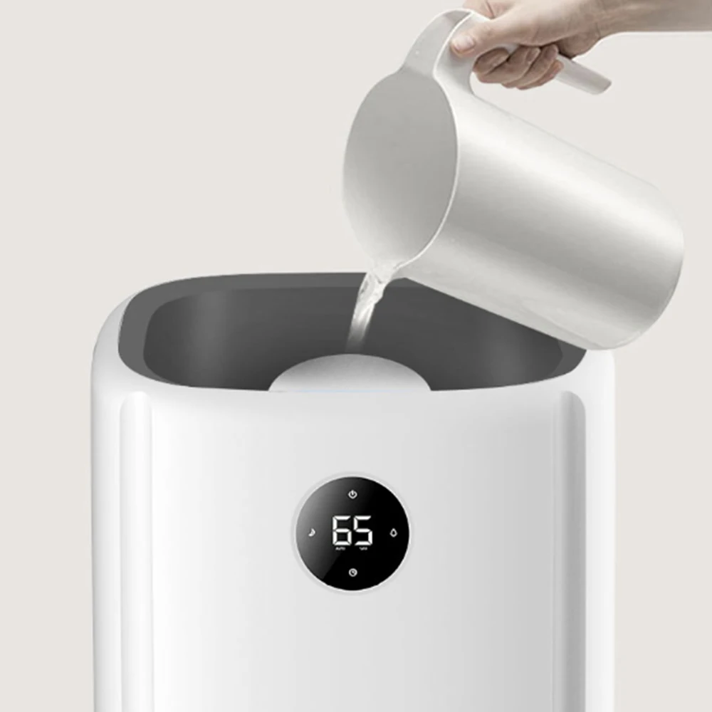 LEEYO New 10l Household Office Evaporation Top Fill Desktop Smart Air Humidifier For Home