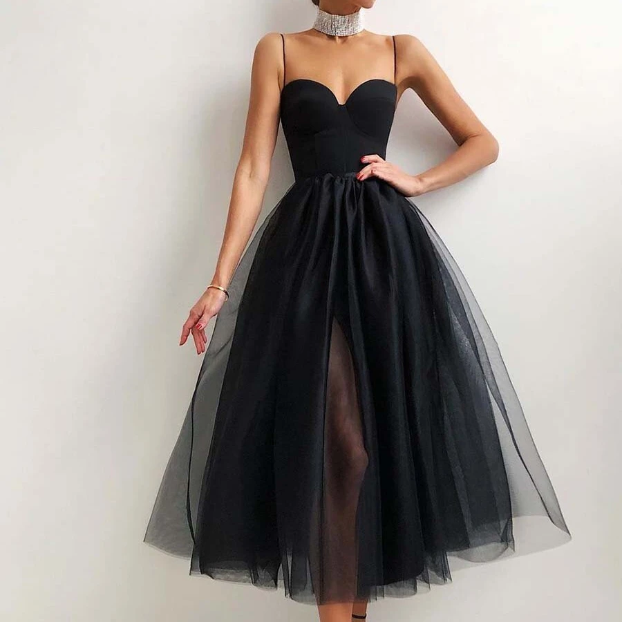 2021 Mesh Summer Ruched Spaghetti Strap dresses Sexy Backless Strapless Ladies Bodycon party Dress