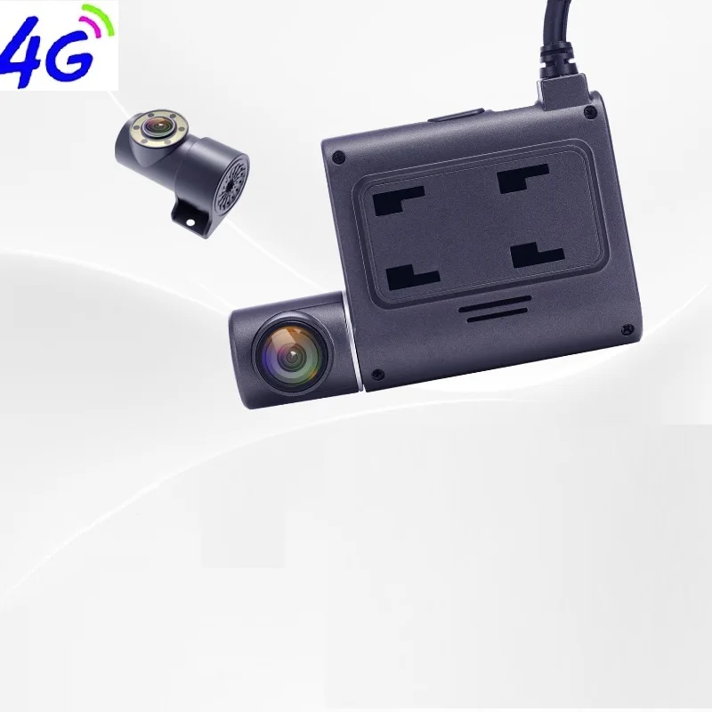 4G WiFi Car DVR GPS Logger 1080P Dash Cam Remote Live Monitor Dual Lens Auto Video Fleet management  Fatigue driving warning