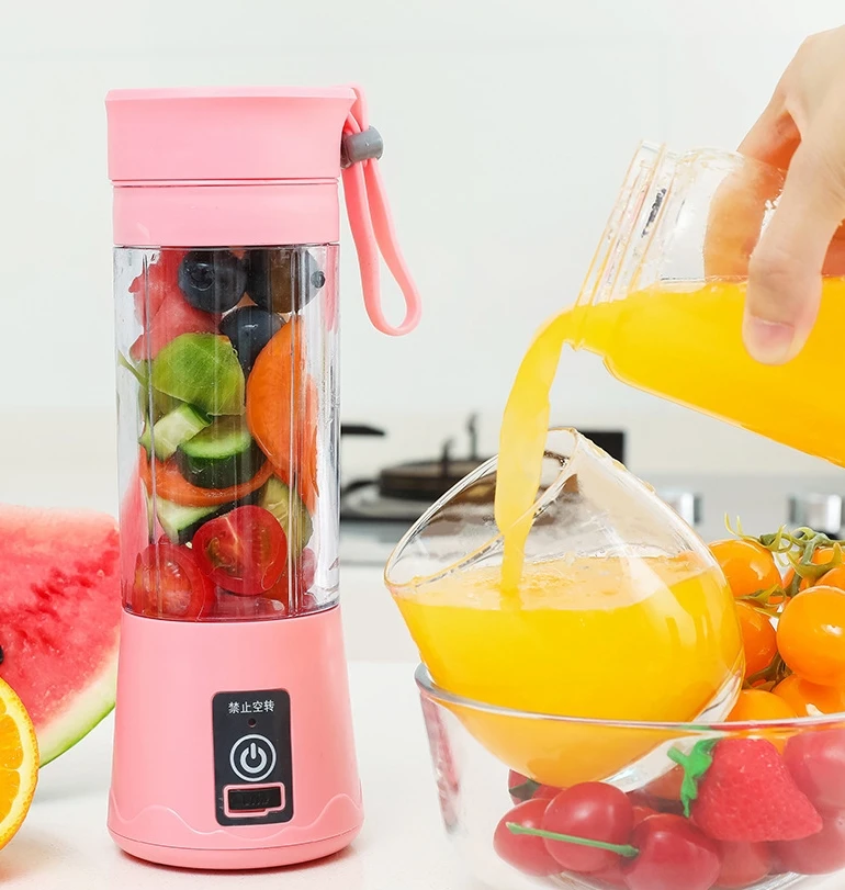 Mini convenience Stainless steel electric juicer cup USB rechargeable outdoor gift juice cup
