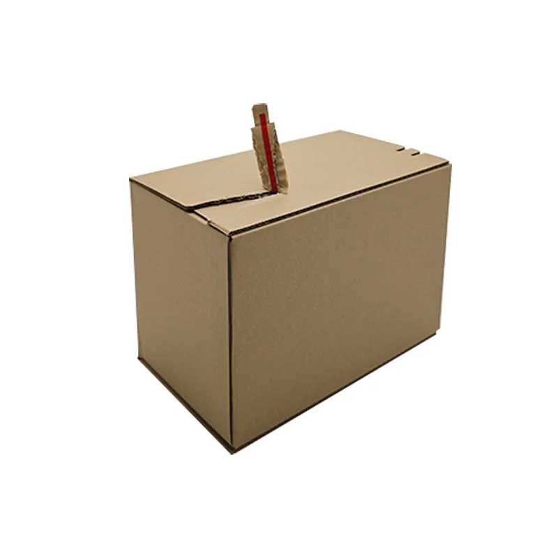 Customize High Qualtity Corrugated Cardboard Boxes Zipper Packaging Box Shipping Mailing Carton