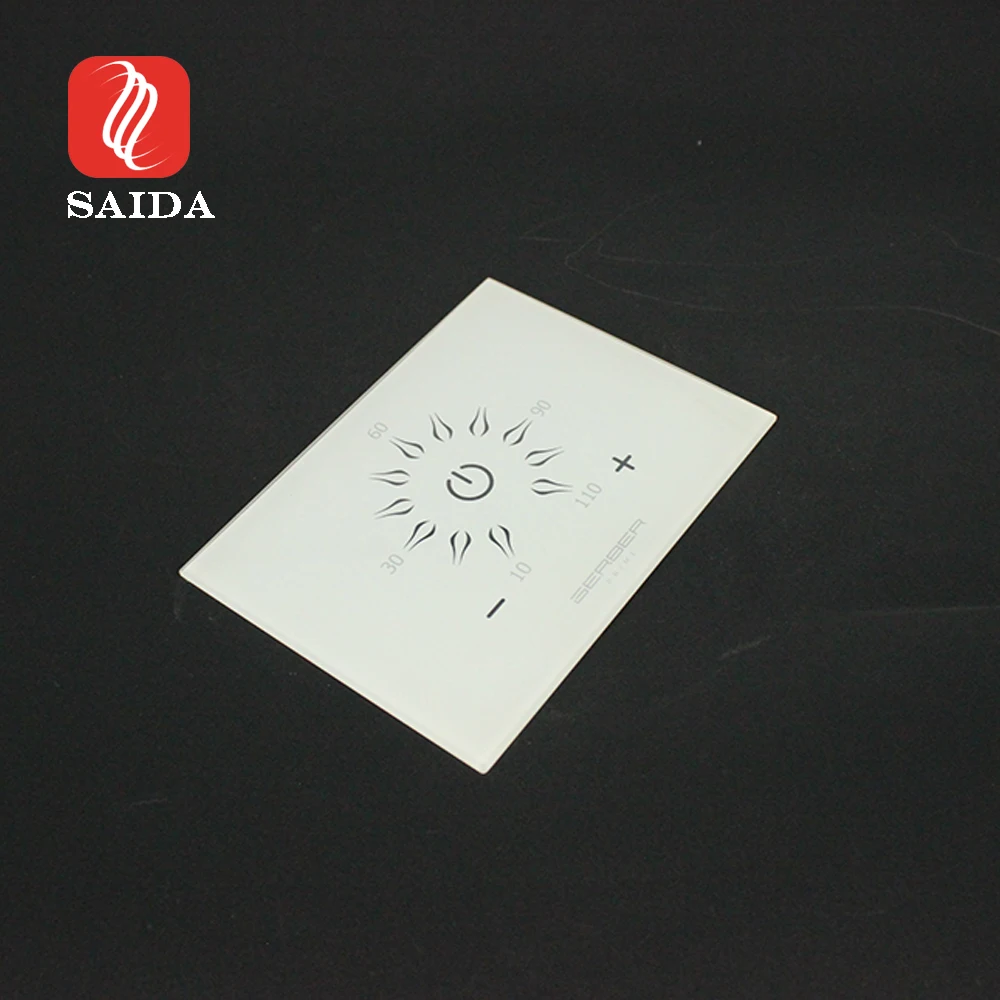 Factory OEM Silkscreen Printing Tempered Glass Panels for IOT Devices