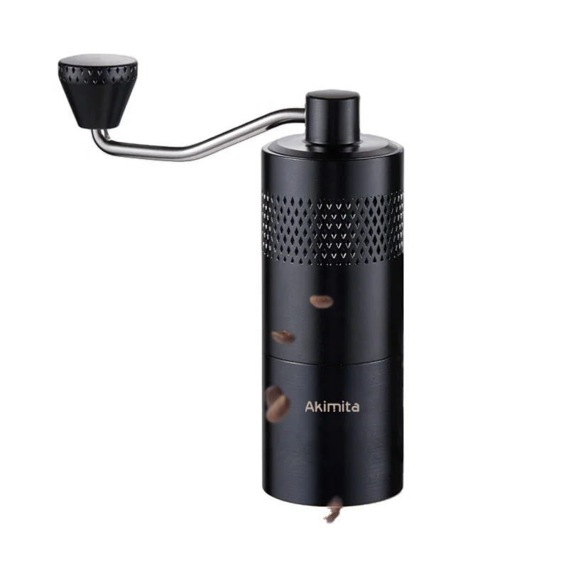 Stainless Steel Burr Coffee Mill Portable Coffee Grinder Manual Custom Travel Coffee Bean Grinder OEM Logo