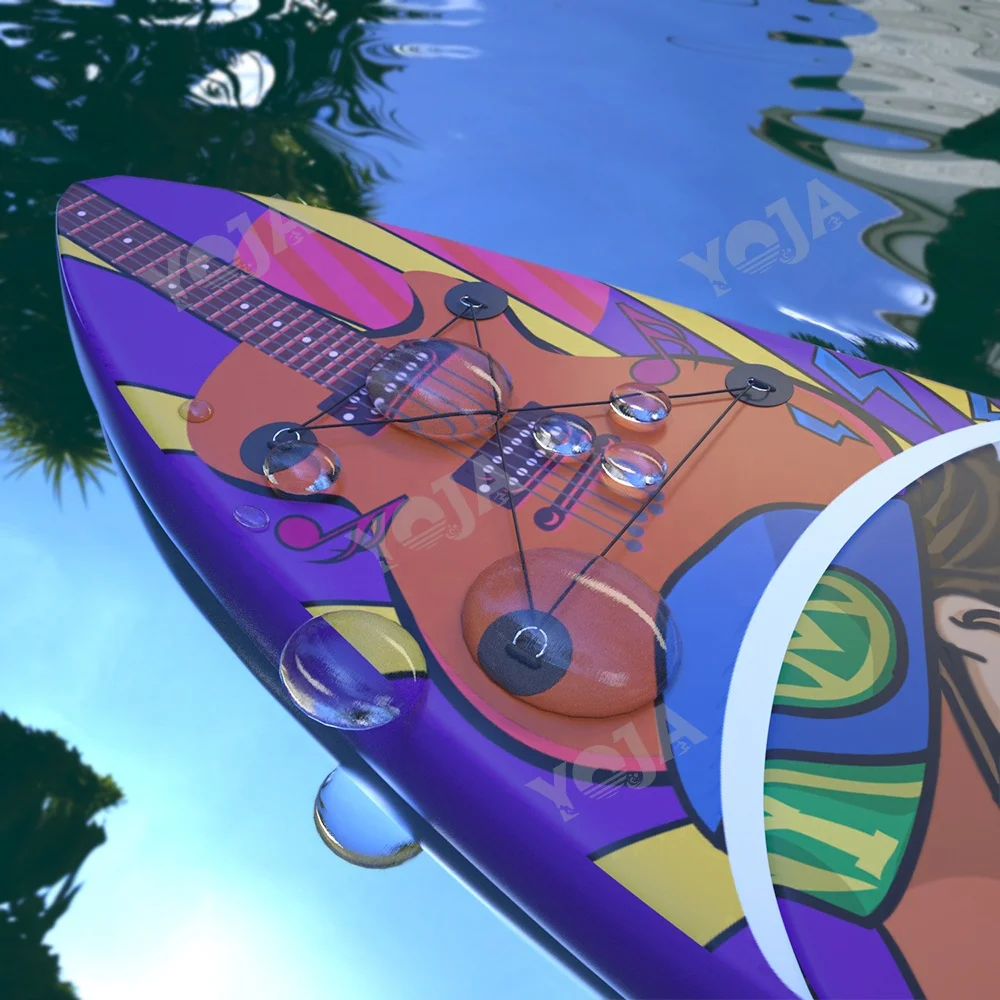 2022 PVC surf paddle board Outdoor competition wakeboard SUP surfboard Stand-up paddle board water inflatable paddle board