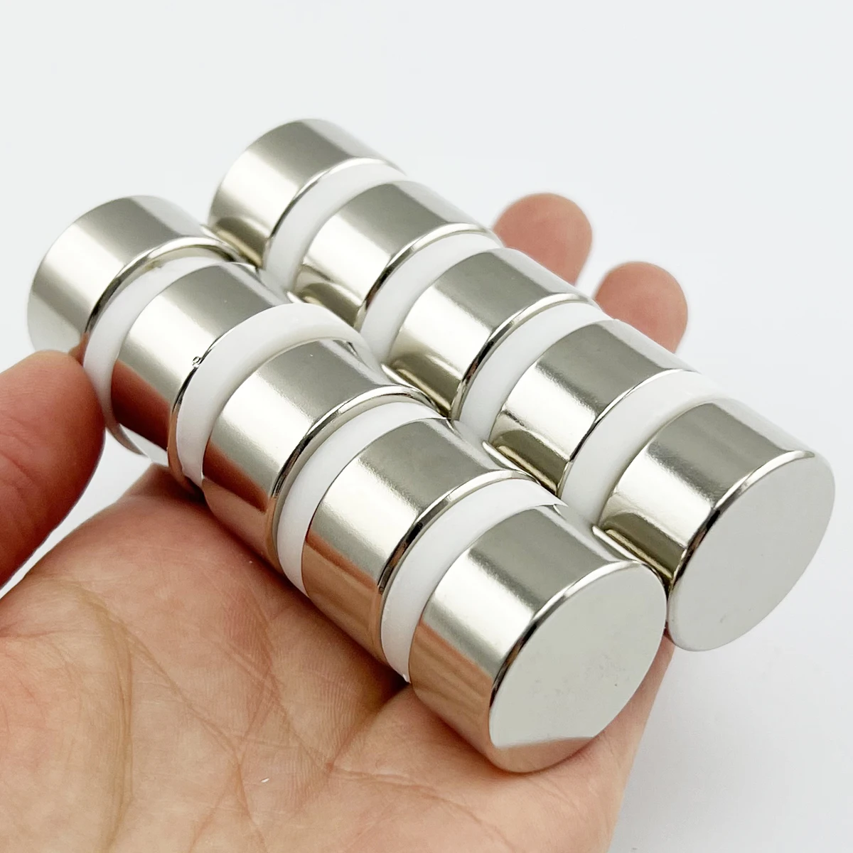 Dailymag perfect quality rare earth n35 n45 n52 round cylinder strong neodymium magnet 10x15 mm bar