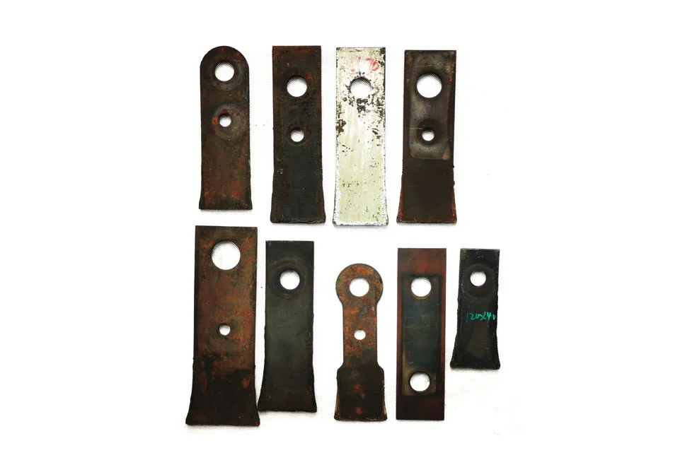 hammer mill beater blade for hammer blades