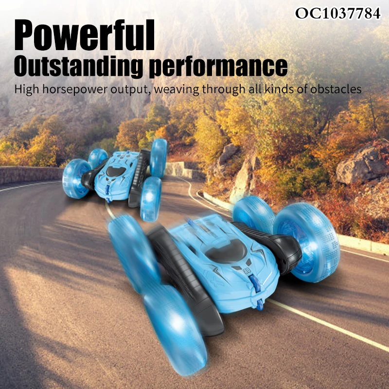 5CH 2.4G Double side remote control auto gesture sensing special rc stunt car toy for adults