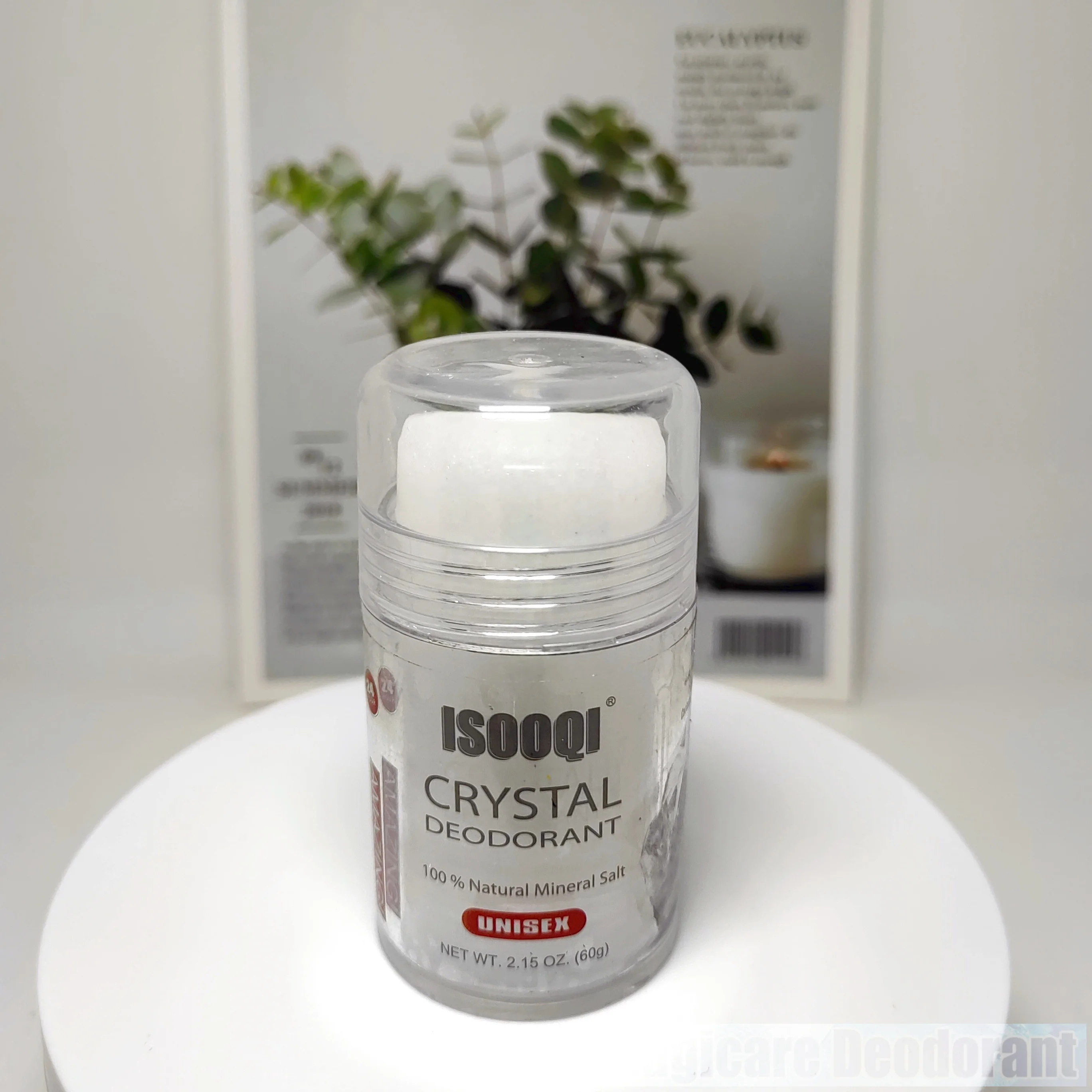 Magicare 60G push up Deodorant alum stick Potassium Alum Block Antiperspirant Stone Underarm natural vegan body deodorant