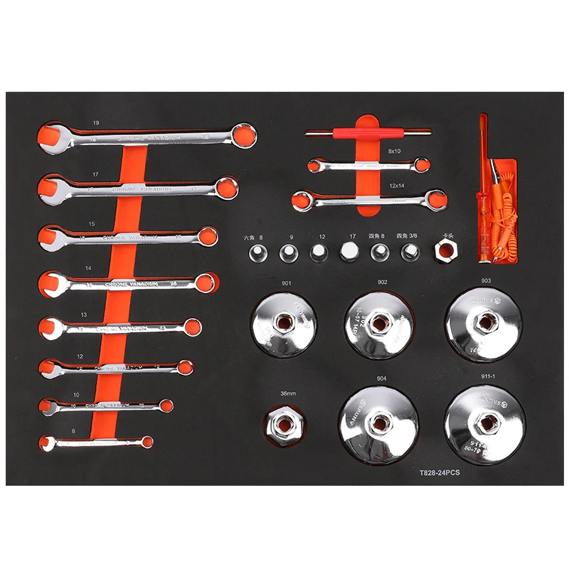 Oem Odm Tool Trolley Cabinet Repairing Vehicles Tool Sets Replaceable Tool Set Trays