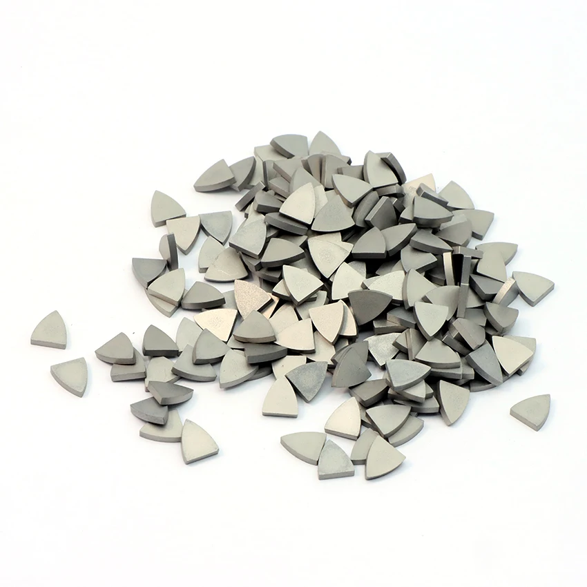 Tungsten carbide standard welding brazed inserts cemented carbide tips inserts