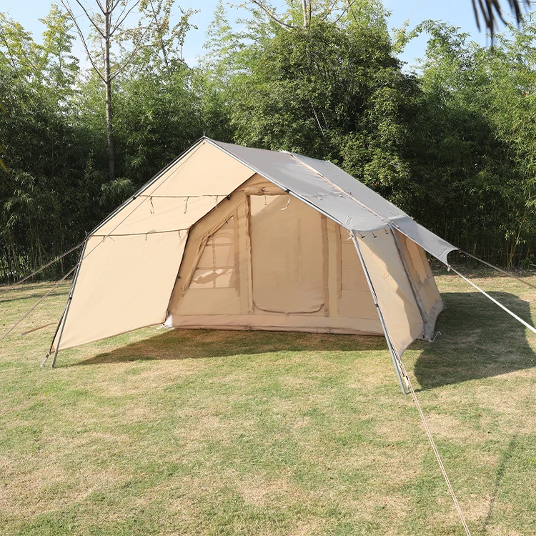 HOMFUL Custom Multi Persons Large Inflatable House Air Tent Outdoor Inflatable Camping Tent With Tarp