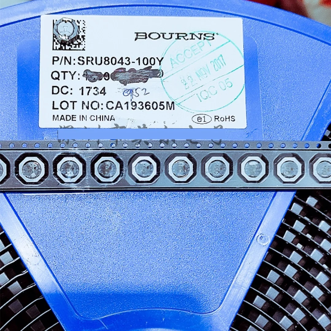 SRU8028-1R0Y | 1uH +-30% 7A SMD-4P 8x8 мм силовой индуктор