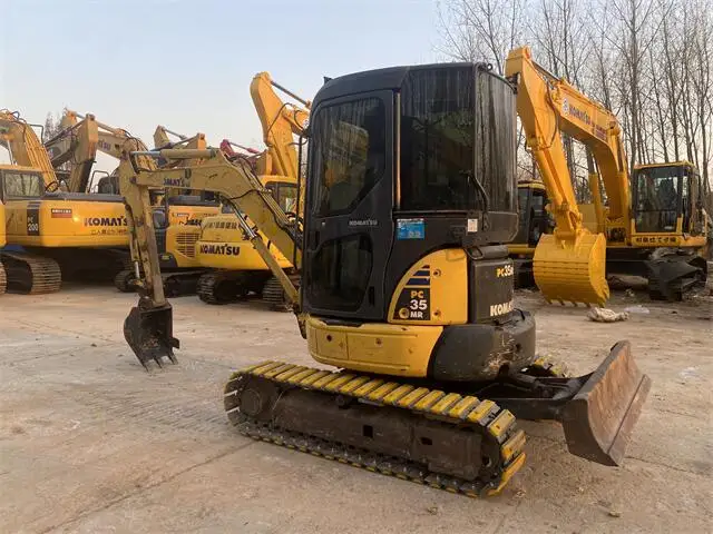 Мини-экскаватор komatsu pc35 pc55 pc60 по низкой цене Япония производитель