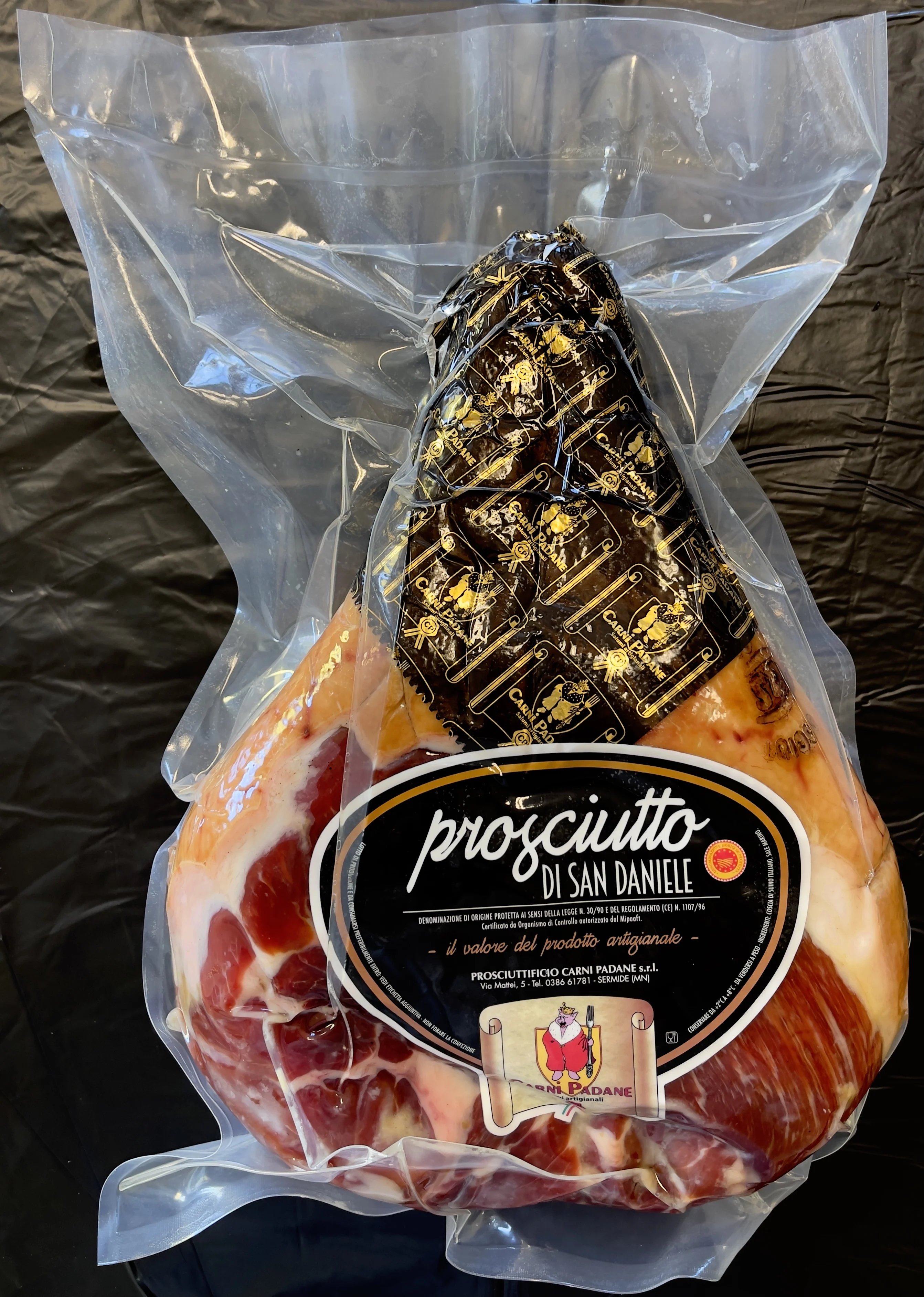 Dry Cured San Daniele Ham Dop Without Bone Matured Salt Cured Meat Porkbacon Ham Cured Meats