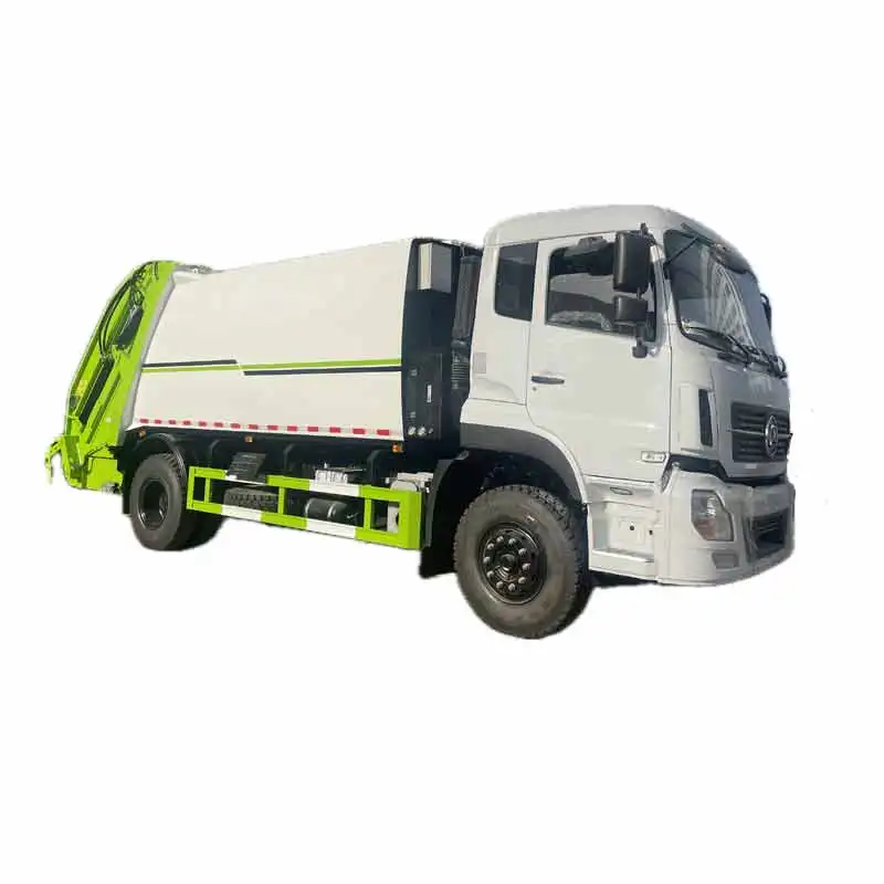 China Brand 4X2 Compressed Refuese Garbage Rubbish Transport Recycle Truck Garbage Compactor Truck