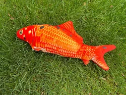 USB Chargeable Electric Wagging Floppy Fish Cat Toys Plush Simulation indoor Interactive  Pet Toys for Biting,Chewing,Kicking