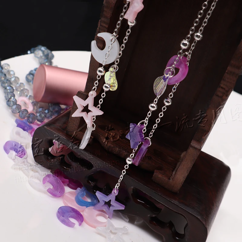 Online Shopping Diy New Small Star And Moon Love Bracelet Decoration Cute Patch Accessories
