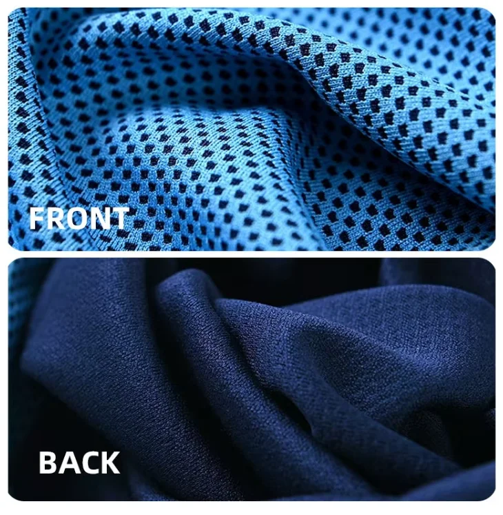 SEQ Multipurpose Soft Breathable Yoga sports running fitness microfiber cooling towel for neck and wrist