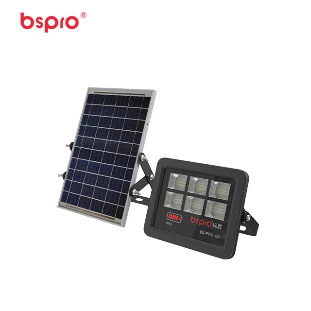 Bspro коммерческий ip65 Водонепроницаемый 300 Вт с пультом дистанционного управления датчик движения 200 наружный 100 светодиодные фонари jd Солнечный