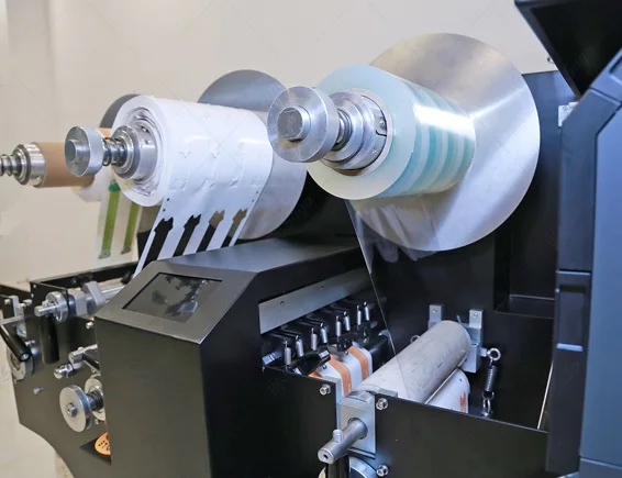 Best Price Paper Roll Label Printer Rotary Die Cutting Slitting Rewinding Machine For Sale