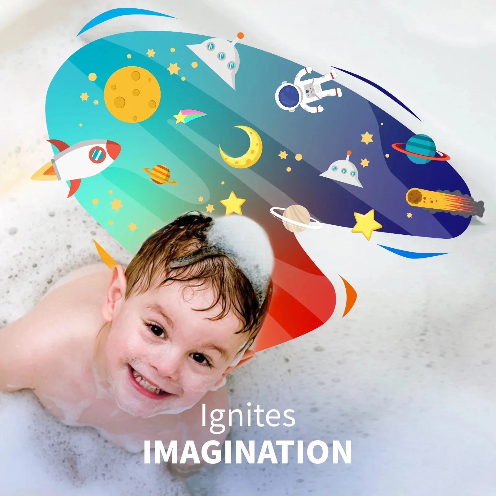 Astronaut In Training Surprise Toys Bath Bombs Christmas Waffle Korean Bath Bombs For Kids With Toys Inside