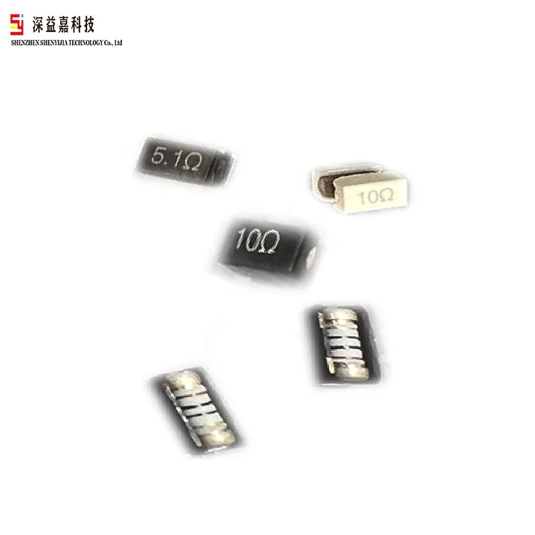 China wirewound Explosion-Proof Fusible resistor SMD 0309 size 1W 1WS cp wire resistor