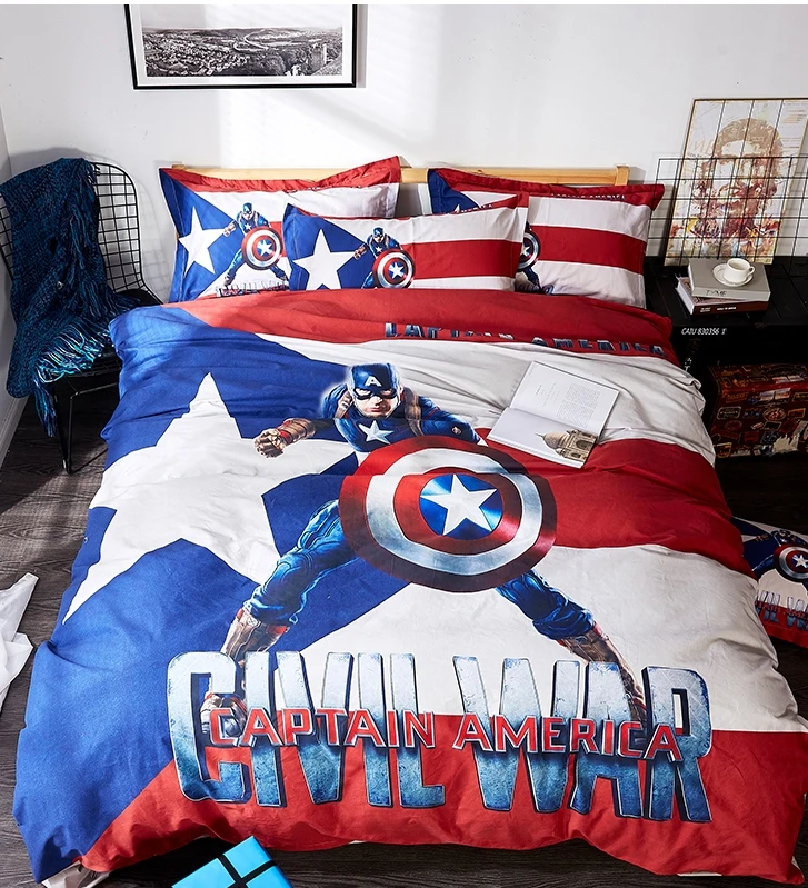 1 Set Custom Design Microfiber 3Pcs 3D Duvet Cover Set/Bedding Set Twin Size