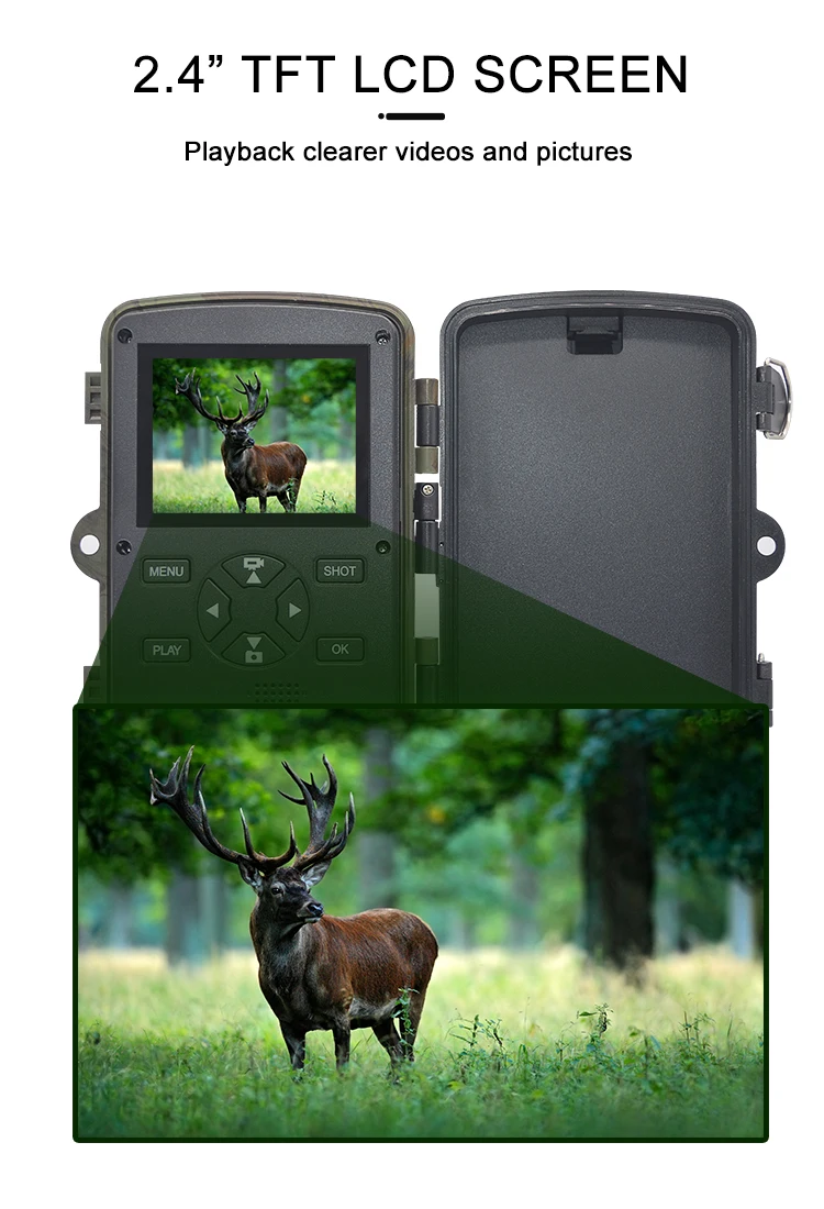 H888WIFI trail cameras with night vision motion activated huntingcamera wireless security camera system outdoor 4K wifi