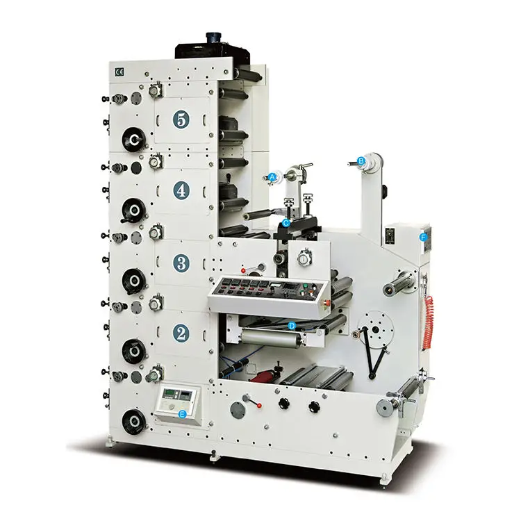 High Quality Take Away Disposable Paper Cup Printer Flexo Printing Machine