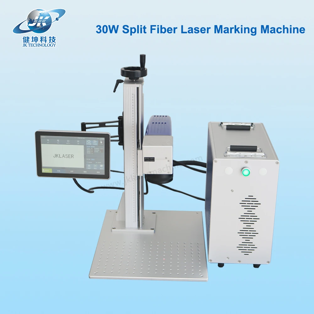 20w 30w fiber laser engraver new marking machine for small business jewelry and gun firearms industry engraving